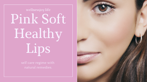 Pink Soft Healthy Lips