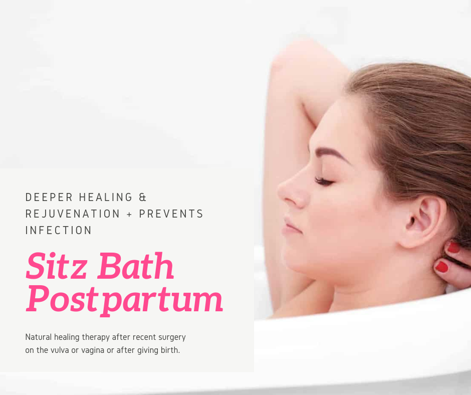 Sitz bath Postpartum