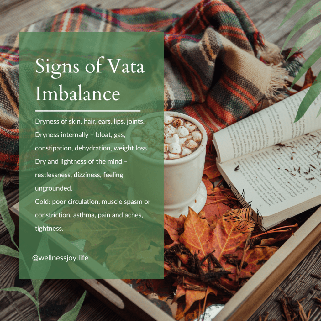 Signs of Vata imbalance