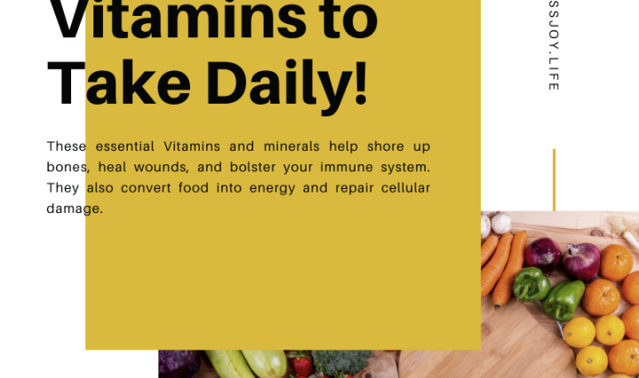 Best Vitamins To Take Daily