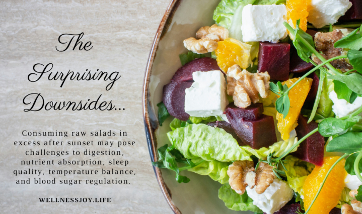 5 Reasons to Limit Raw Salad