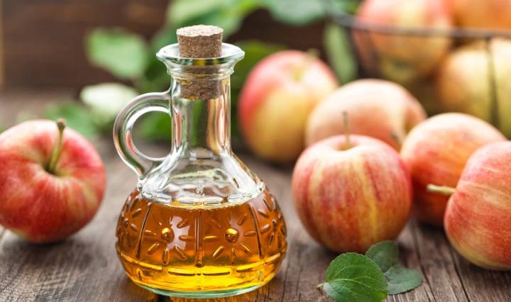 Apple cider vinegar has probiotic qualities.